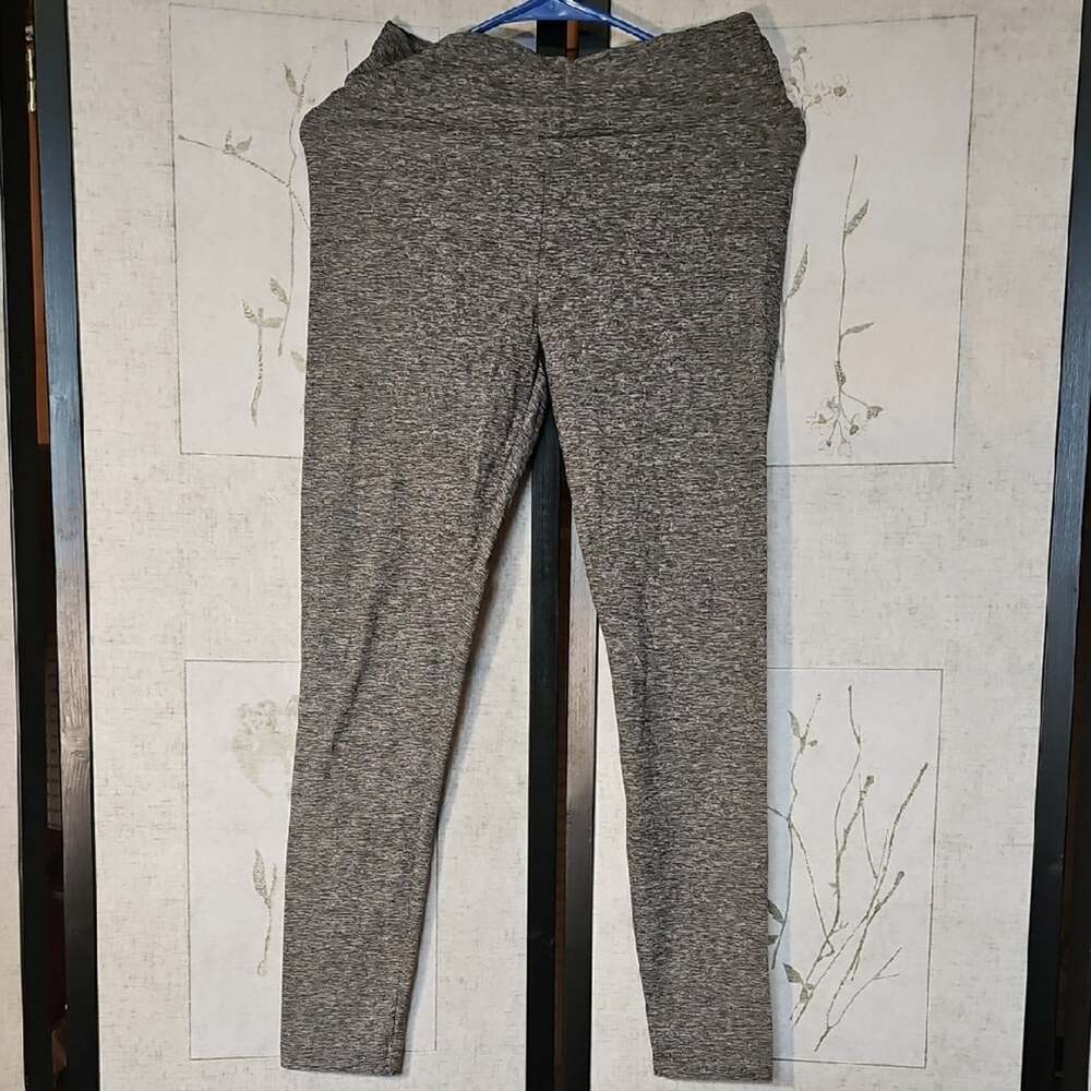 No Boundaries Gray Form-Fitting Leggings